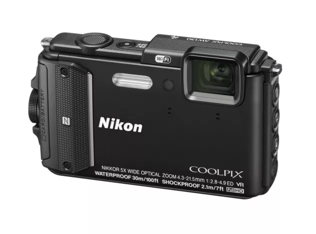 Nikon COOLPIX AW130 SCHWARZ, AUSVERKAUF !!!